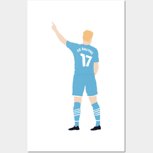 Kevin de Bruyne minimalist illustration Posters and Art